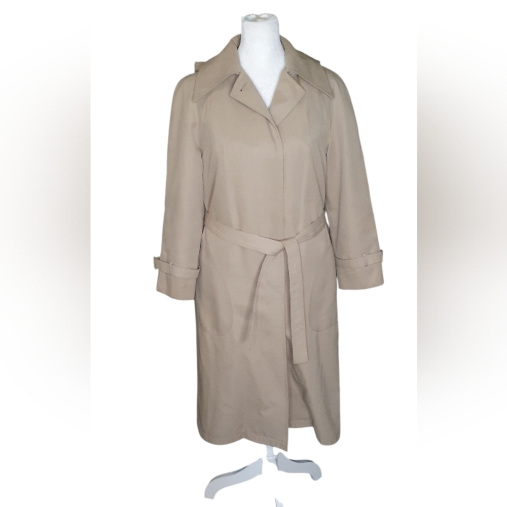 Vintage 70's  Misty Harbor Tan Trench Coat
